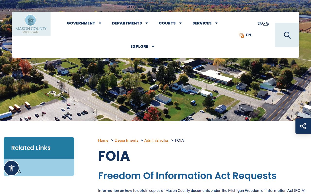 Mason County 72-hour release FOIA routing and sheriff exclusion